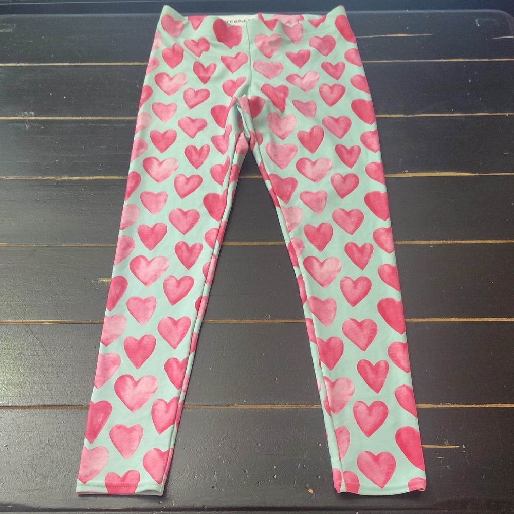 Heart Patterned FIERCEPULSE WOMEN'S LEGGINGS